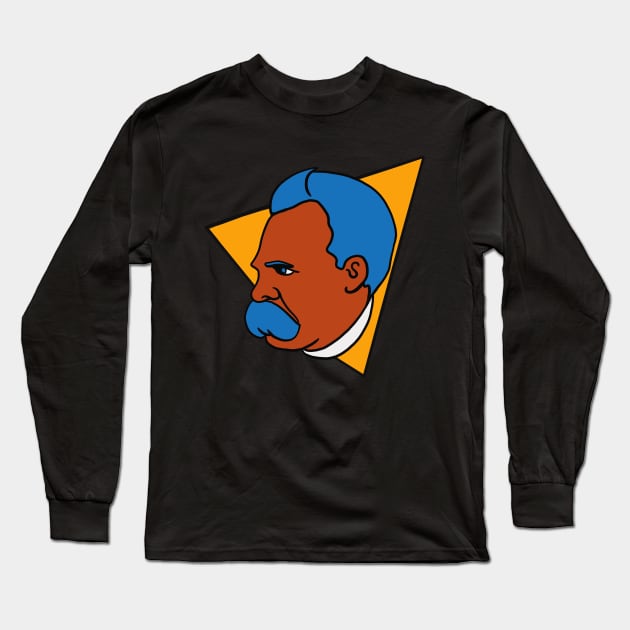 Nietzsche Long Sleeve T-Shirt by isstgeschichte